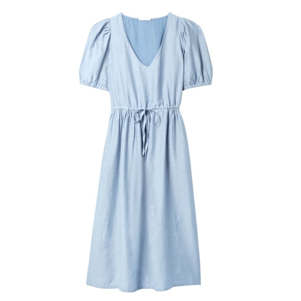 New with tag.  Skin Raina midi dress.  Size Medium.  Cotton and silk blend